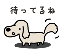 Miniature Dachshund No.5 sticker #14838706