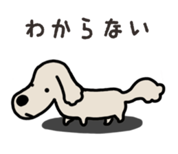 Miniature Dachshund No.5 sticker #14838715