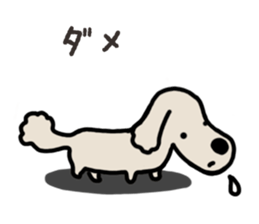 Miniature Dachshund No.5 sticker #14838720