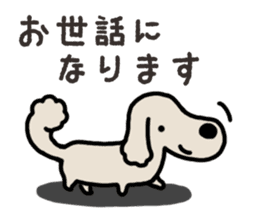 Miniature Dachshund No.5 sticker #14838723