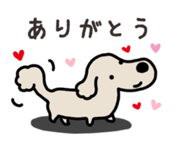 Miniature Dachshund No.5 sticker #14838728