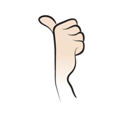 my hand talk 4 sticker #14839383