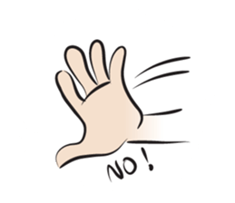 my hand talk 4 sticker #14839384