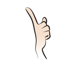 my hand talk 4 sticker #14839391