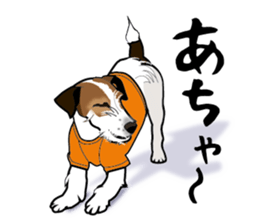 Day to day Jack Russell Terrier part2 sticker #14839558