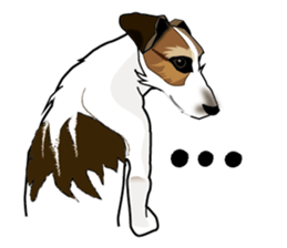 Day to day Jack Russell Terrier part2 sticker #14839568