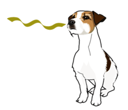 Day to day Jack Russell Terrier part2 sticker #14839573