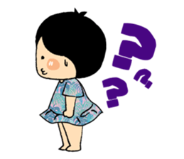Emotional Girl in Flower Dresses sticker #14839497