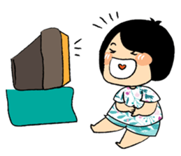 Emotional Girl in Flower Dresses sticker #14839499