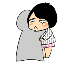 Emotional Girl in Flower Dresses sticker #14839505