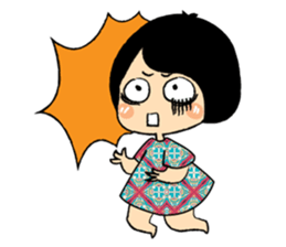 Emotional Girl in Flower Dresses sticker #14839510