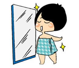 Emotional Girl in Flower Dresses sticker #14839541