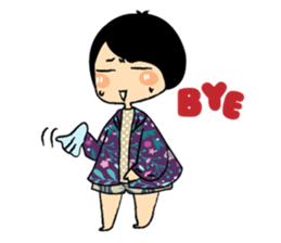 Emotional Girl in Flower Dresses sticker #14839545