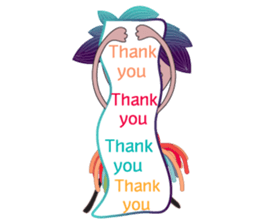 Girl Green Forest sticker #14839757