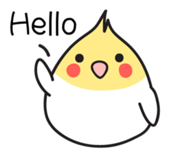 Our Cockatiel sticker #14840894