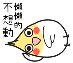 Our Cockatiel sticker #14840902