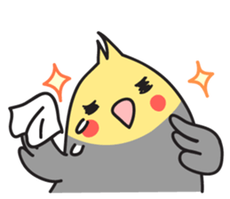 Our Cockatiel sticker #14840921