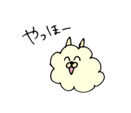 Fuwa-Moco Dog & Monster Peaco of 39LIFE sticker #14840974