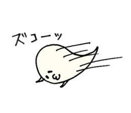 Fuwa-Moco Dog & Monster Peaco of 39LIFE sticker #14840981