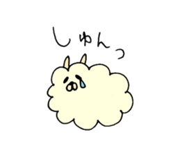 Fuwa-Moco Dog & Monster Peaco of 39LIFE sticker #14841008