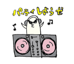 Fuwa-Moco Dog & Monster Peaco of 39LIFE sticker #14841012