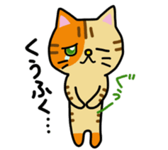 Calico cats sticker. sticker #14841132