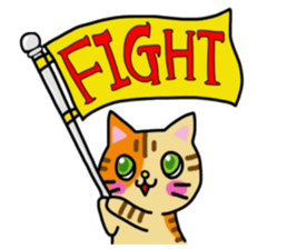 Calico cats sticker. sticker #14841142