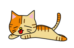 Calico cats sticker. sticker #14841154