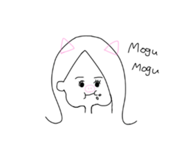 chii sticker written by tomoka sticker #14841475