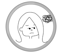 chii sticker written by tomoka sticker #14841481