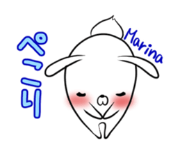 MARINA's exclusive sticker sticker #14842993