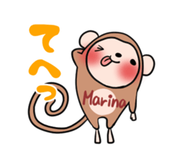 MARINA's exclusive sticker sticker #14843002