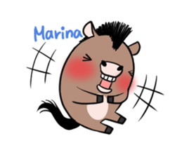 MARINA's exclusive sticker sticker #14843006