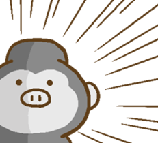 animals in forest! sticker #14843037