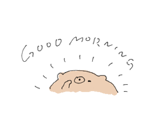 rakugaki bear sticker 4 sticker #14843150