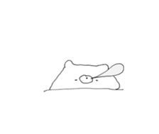 rakugaki bear sticker 4 sticker #14843184