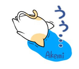 AKEMI's exclusive sticker sticker #14843245