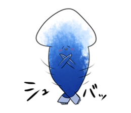 Squid skating sticker #14843294