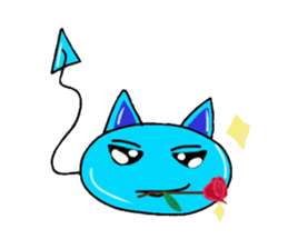 Marshmallow kitty ver. 2 sticker #14843338