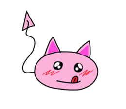 Marshmallow kitty ver. 2 sticker #14843340