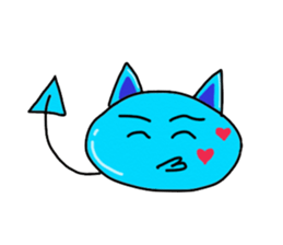 Marshmallow kitty ver. 2 sticker #14843341