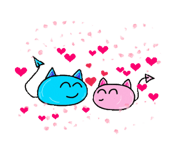 Marshmallow kitty ver. 2 sticker #14843342