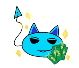 Marshmallow kitty ver. 2 sticker #14843344