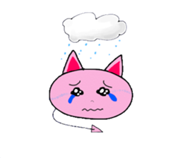 Marshmallow kitty ver. 2 sticker #14843345