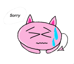 Marshmallow kitty ver. 2 sticker #14843348