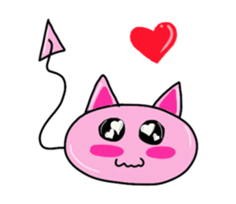 Marshmallow kitty ver. 2 sticker #14843352