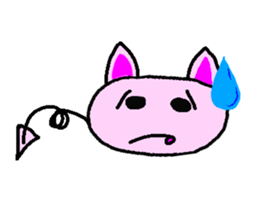Marshmallow kitty ver. 2 sticker #14843353