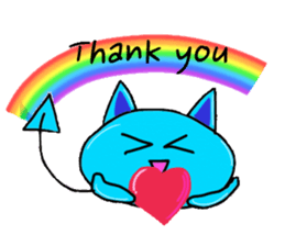 Marshmallow kitty ver. 2 sticker #14843355