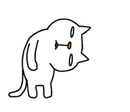 The tenth of a cat and friends sticker #14844412