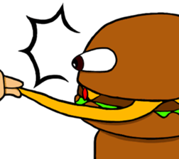 I am Cheeseburger2 sticker #14844442